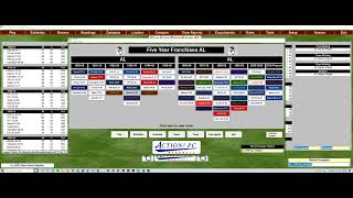 Action PC Baseball Five Year Franchise File