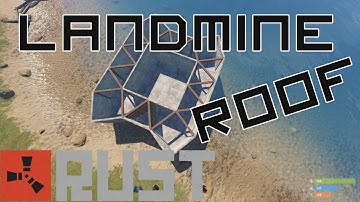 Landmine exploit? Ladder and Twig Defense  New Rust Update Base Design  | Rust Base Building