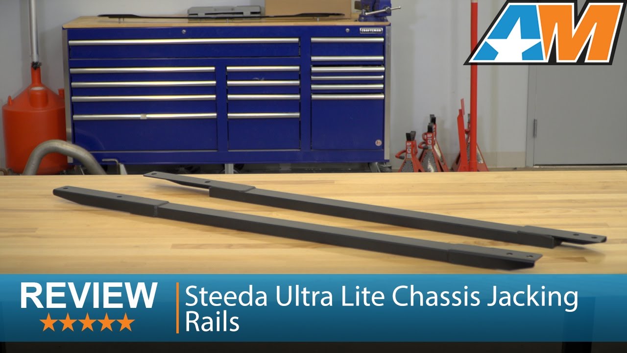 performance parts bmw 2015-2017 Mustang Steeda Ultra Lite Chassis Jacking Rails Review