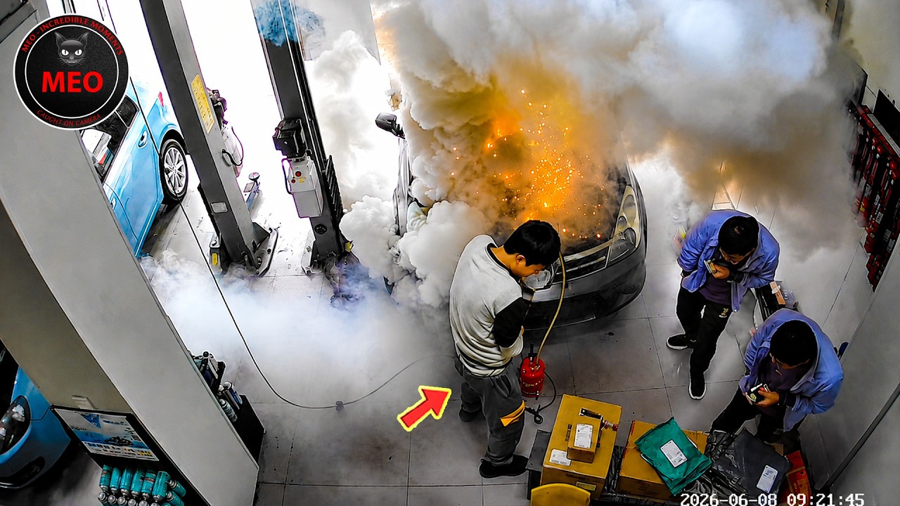 ⁣Incredible Moments Caught on Camera | Moments Filmed Seconds Before Disasters (289)