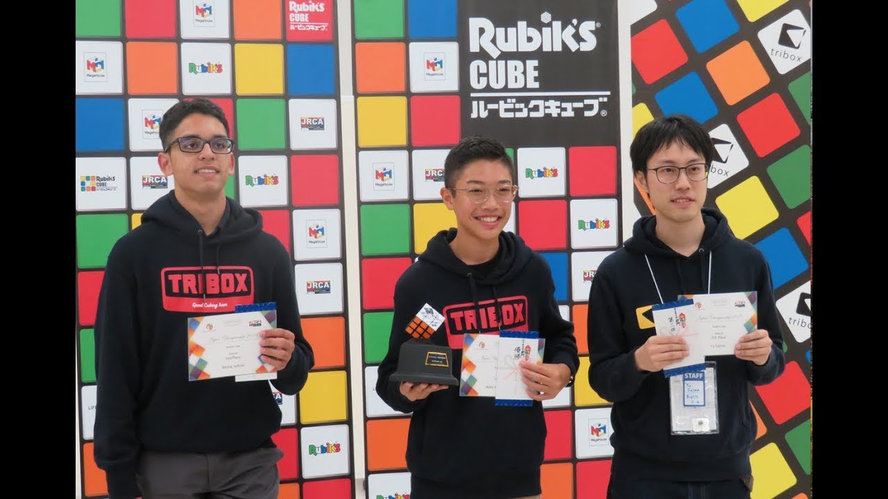 26.03 Official 4x4 Average @Japan Championships 2019 (ルービック