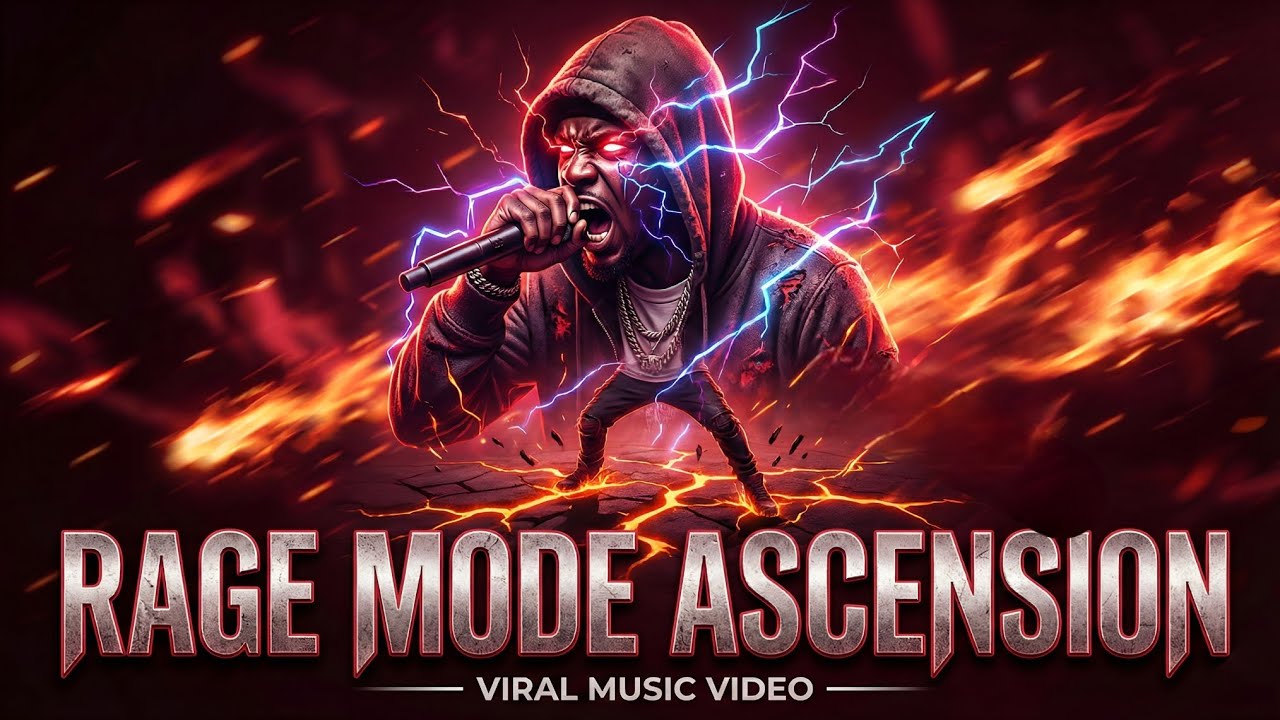Rage Mode Ascension | Angry Fast Rap | Crazy Motivational Hip Hop 2025