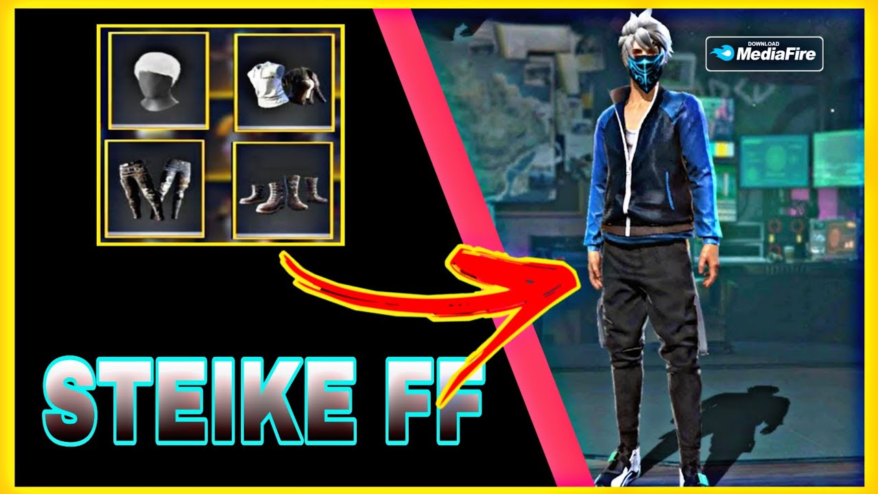 TEXTURA DA SKIN DO STEIKE FF + PUNHO DO SAITAMA NA PADRÃO ATUALIZADA ...