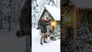 The Silent Sanctuary: A Bushcraft Story - From Wilderness to Home in the Snowy Woods Part 2