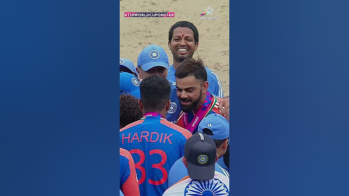 The perfect farewell for #RahulDravid after winning ICC Men's T20 World Cup 2024