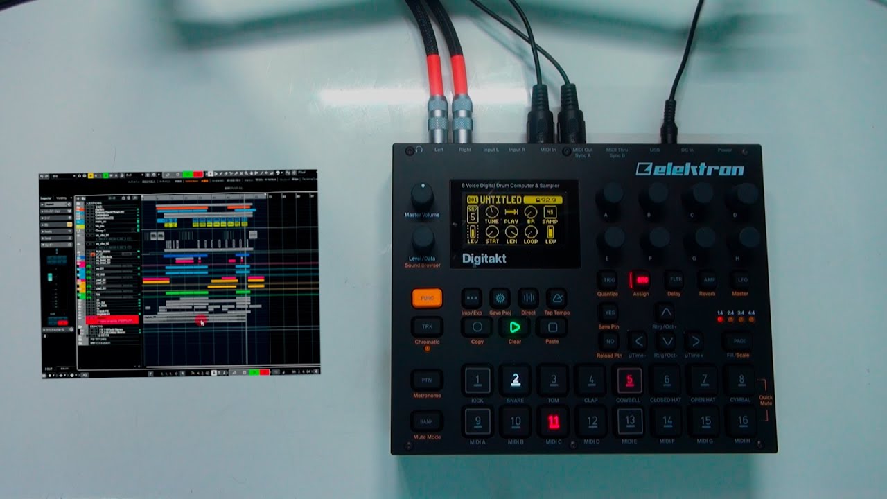 drum & bass [Elektron Digitakt DDS-8,yamine renri,SynthV,cubase11]adodo feat. 闇音レンリ