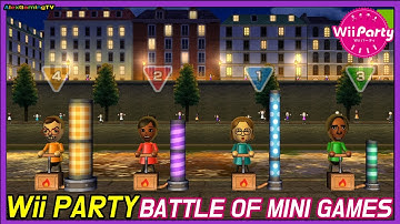 Wii party - Battle of Minigames ( Master CPU, Eng Sub )