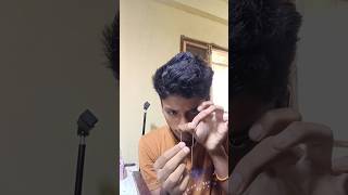 "Can a Brush Thread a Needle? 😱" #shorts @TeluguExperiments #needle #brush #funny #funnyshorts