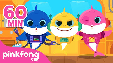 Mix - Baby Shark Robot and more | Baby Shark Remix | +Compilation | Pinkfong Songs for Children