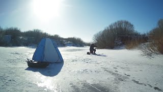 Закрытие зимнего сезона рыбалки 2024. Аэрация водоема, поиск рыбы камерой, автоматическая палатка