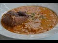 Grah sa suhim rebrima bean soup with smoked ribs  saina kuhinja