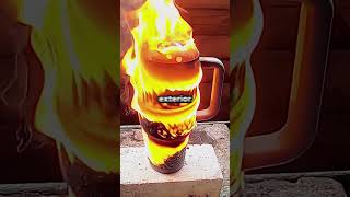 Copo Stanley VS 1600ºC #curiosidades #copostanley