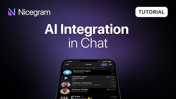 AI Integration in Chat in Nicegram - #1 Telegram Client!