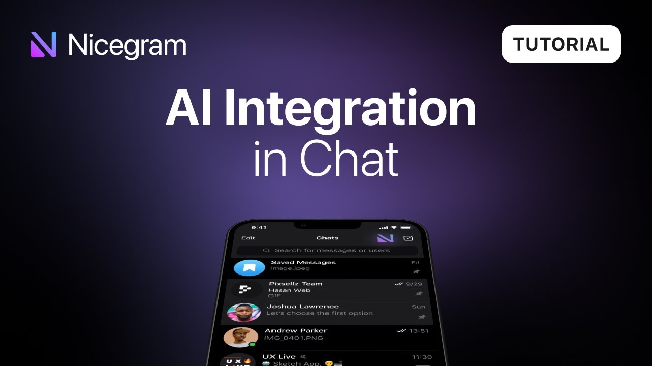 AI Integration in Chat in Nicegram - #1 Telegram Client! - YouTube