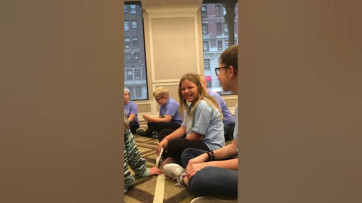 Makenna Blindt's new friends sing her happy birthday as she celebrates turning age 10 in NYC