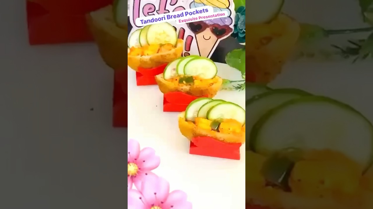 Instant Tandoori Pita*Elegant Presentation* 