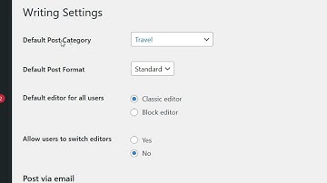 How To Change Post Default Category On WordPress Website