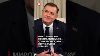 Миротворческие усилия Лукашенко – единственное, что могло спасти Украину от разрушения! #shorts