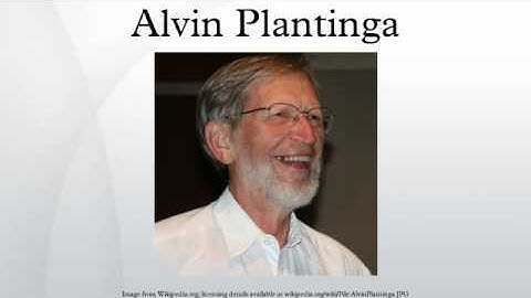 Alvin Plantinga