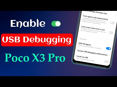 How to Enable Usb Debugging in Xiaomi Poco X3 Pro | Poco X3 Pro Usb Debugging Settings