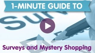 letssavemoney.com - 1-Minute Guide to Surveys and Mystery Shopping
