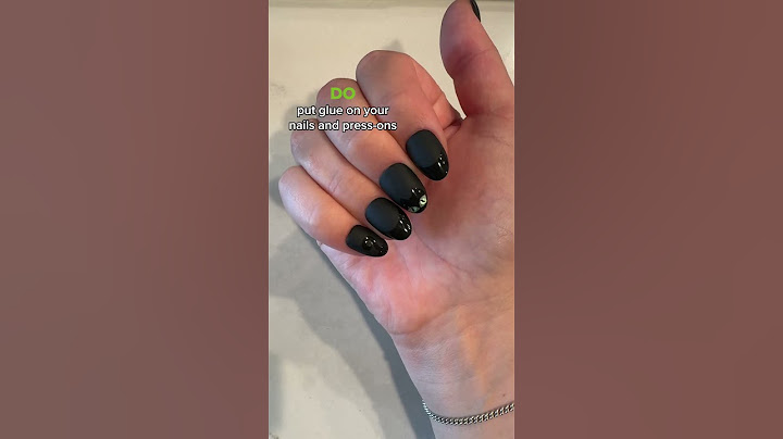 Press-on Nail Do's and Don'ts 💅❌
