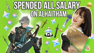 Lera spend all money on ALHAITHAM