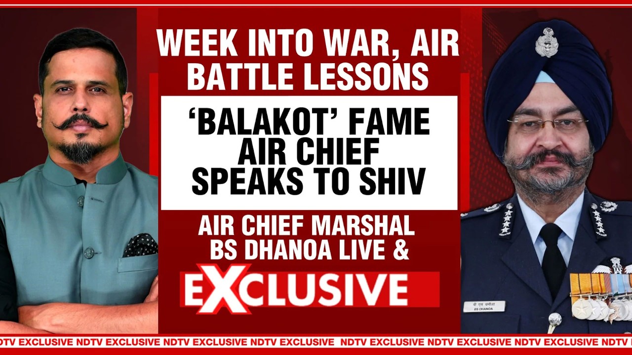Iran News | Week Into War, Air Battle Lessons: 'Balakot' Fame Air Chief BS Dhanoa Speaks To NDTV