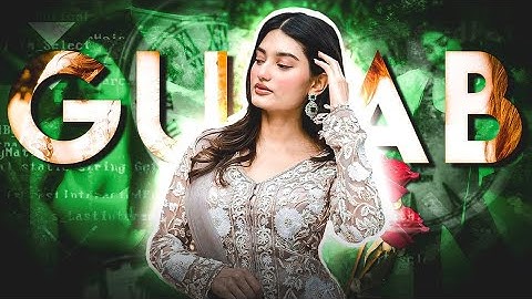 Akhiyan Gulaab🌹- Spotify UI || Ae Inspired Edit Alight Motion Xml