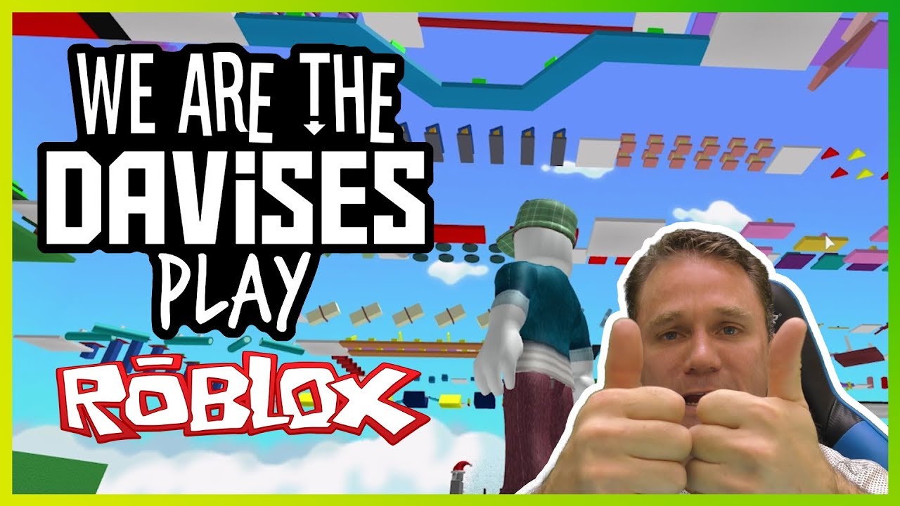 Crazy Obby Parkour Action Roblox Mega Fun Obby Ep 42 We Are The Davises Gaming Youtube - mega fun easy obby in roblox im not karina