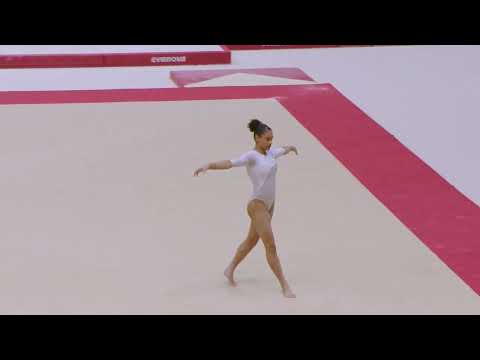 Ondine Achampong-Floor-GOLD-WAG Snr App-2024 Gymnastics British Championships