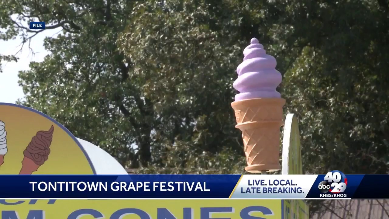 Tontitown Grape Festival held for 120th year YouTube