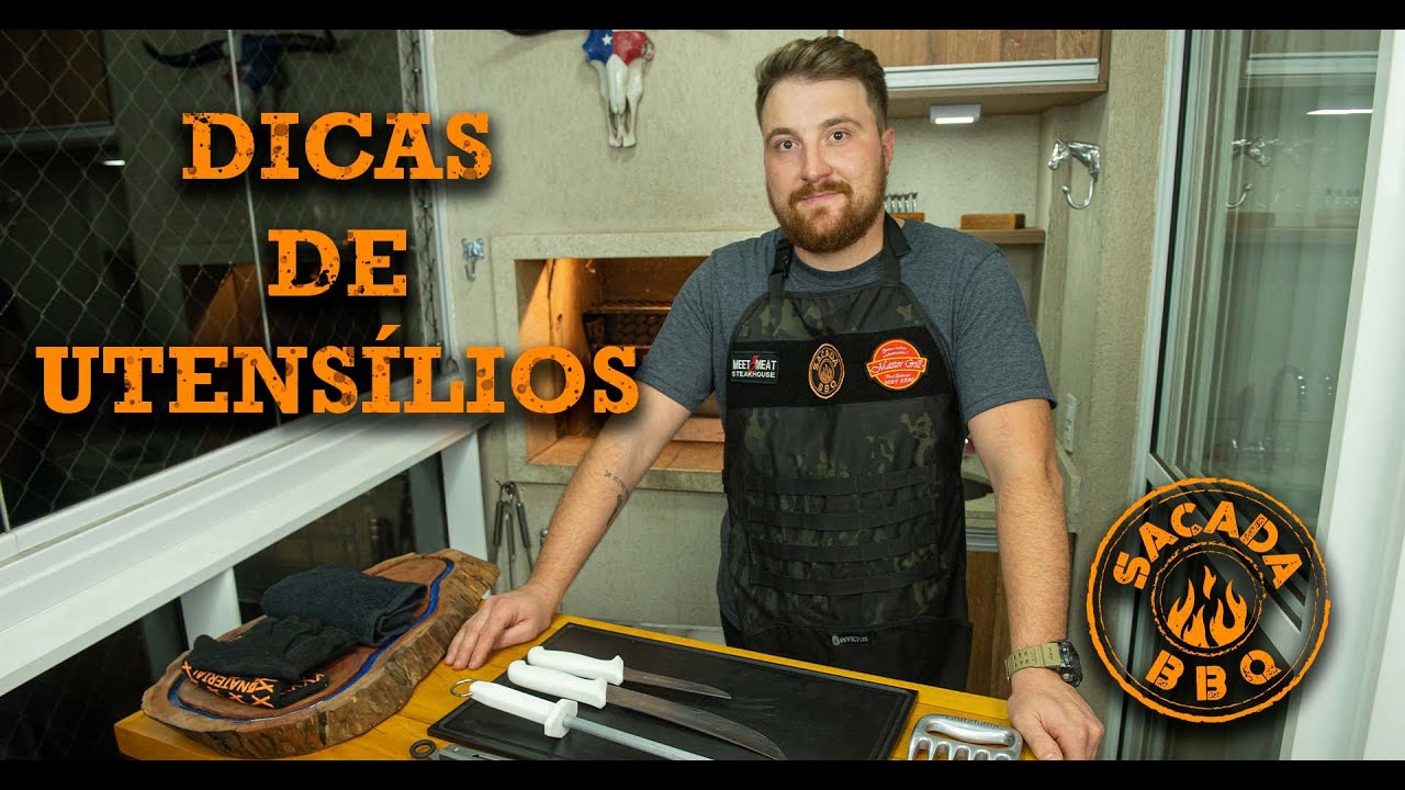 Dicas de Utensílios Para o Seu Churrasco - Sacada BBQ. #007