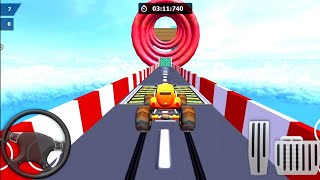 Extreme GT Monster Car Stunts 3D Car Games - Impossible Stunt Car Tracks 3D #shorts screenshot 4