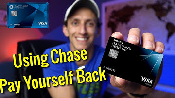 How To Use Chase Pay Yourself Back Tutorial | Redeeming Chase UR Points