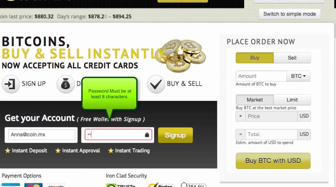 How To Buy Bitcoin Instantly With Credit Or Debit Credit Card - 