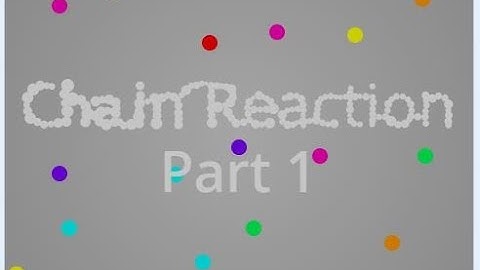 Scratch Tutorial | Chain Reaction | Part 1