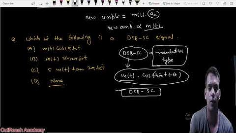 2. Analog Communication || Amplitude modulation || DSB-SC modulation || Spectrum || Bandwidth