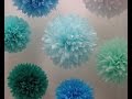 Pompom de Papel Crepom