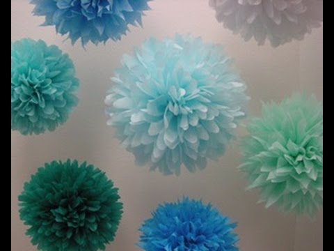 Pompom de Papel Crepom - thptnganamst.edu.vn