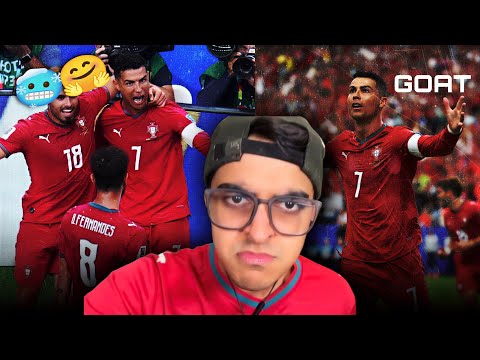 TAMEEZ SEE!!!! RONALDO IS BACK!!! PORTUGAL 5-0 DESTRUCTION *@yashyjr GONE CRAZY*