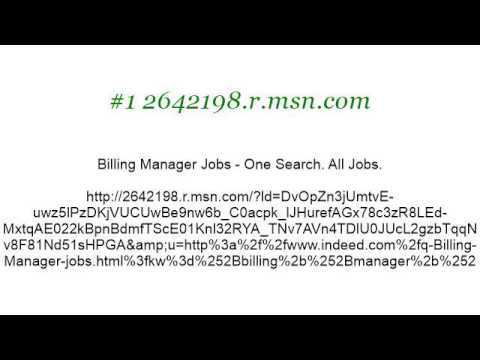 job description for a billing manager youtube billing manager job description