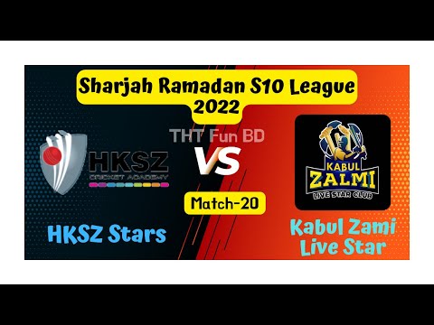 HKSZ Stars vs Kabul Zami Live Star, Sharjah Ramadan League S-10, Live Score Streaming & Update 2022