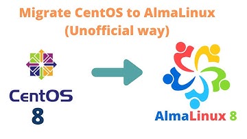 How to Migrate CentOS 8 to AlmaLinux 8 (Unofficial way)