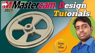 Mastercam Cad Tutorials I Designing The 3D Part #mastercam #programming #cnc