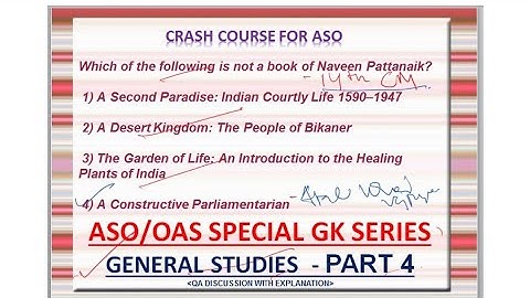 ASO/OAS GK SERIES - PART 4