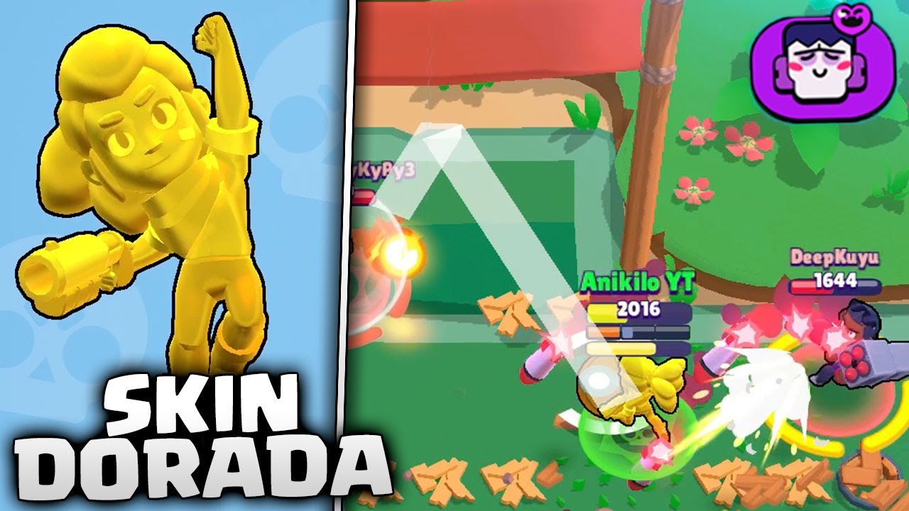 Consigo La Primer Skin De Oro En Brawl Stars Youtube - brawl stars site milanuncios.com