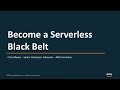 Become a Serverless Black Belt - Optimizing Your Serverless Applications - AWS Online Tech Talks