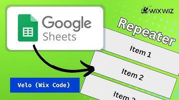 How to Connect Google Sheets to a Repeater in Wix with Code