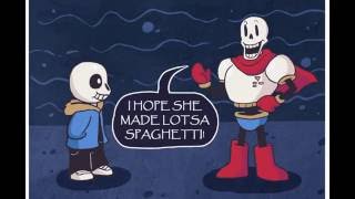 The BEST Spaghetti! (Papyrus and Sans Comic Dubs)